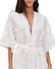 DIARRABLU DIARRABLU Cabana Kimono Kheff Blanc M/L - 1