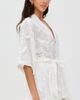 DIARRABLU DIARRABLU Cabana Kimono Kheff Blanc M/L - 4