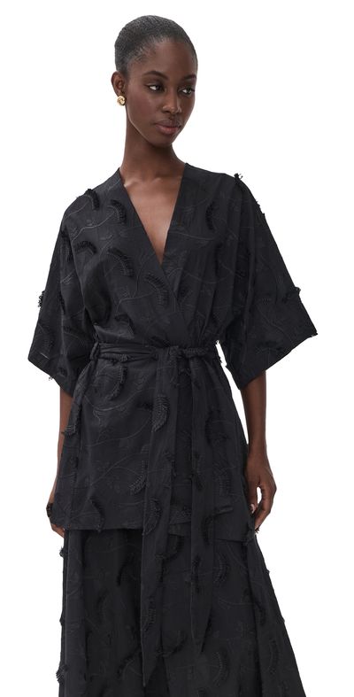 DIARRABLU DIARRABLU Kabana Kimono Kheff Noir