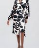 DIARRABLU DIARRABLU Lala Long Sleeve Midi Wrap Dress - 1