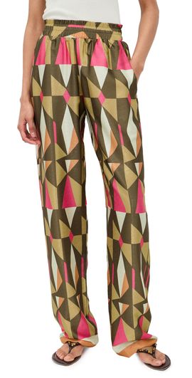 DIARRABLU DIARRABLU Leer Pants Caru Olive