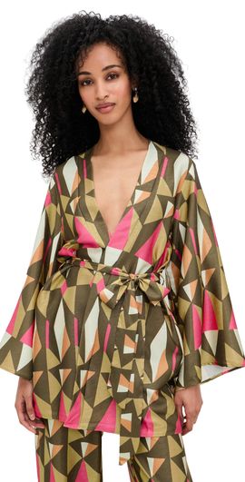 DIARRABLU DIARRABLU Mini Kimono Caru Olive