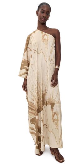DIARRABLU DIARRABLU Satu Maxi Dress Dorada Gold