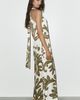 DIARRABLU Halter Neck Printed Maxi Dress - 4