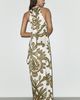 DIARRABLU Halter Neck Printed Maxi Dress - 5