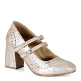 Diba True Diba True JET LINER Leather Mary Jane Heel