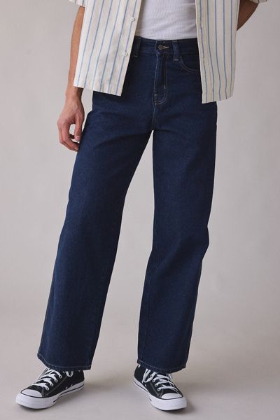 Dickies Dickies 958 Baggy Tapered Fit Work Jean in Rinsed Denim, Men's at Urban Outfitters