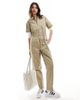 Dickies Dickies Vale coverall jumpsuit in khaki-Green - 1