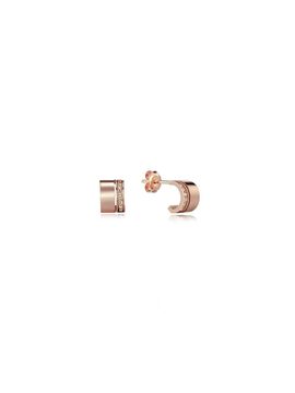 DIDIER DUBOT DualDD Diamond Rose Gold Earrings (JDRER3S574S)