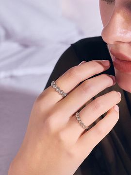 DIDIER DUBOT RADIDI Silver Ring (JDDRD5S30ZC)