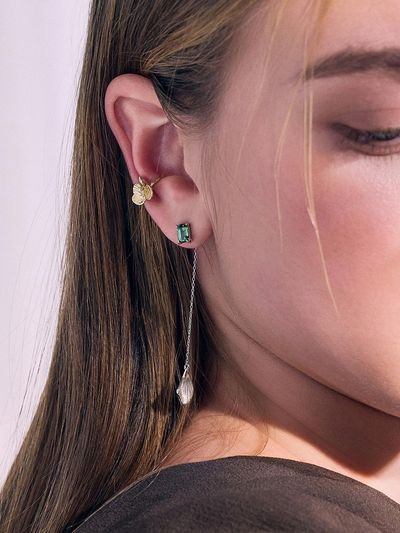 DIDIER DUBOT RADIDI Single Earring (Gold) (JDDEN5S149G)