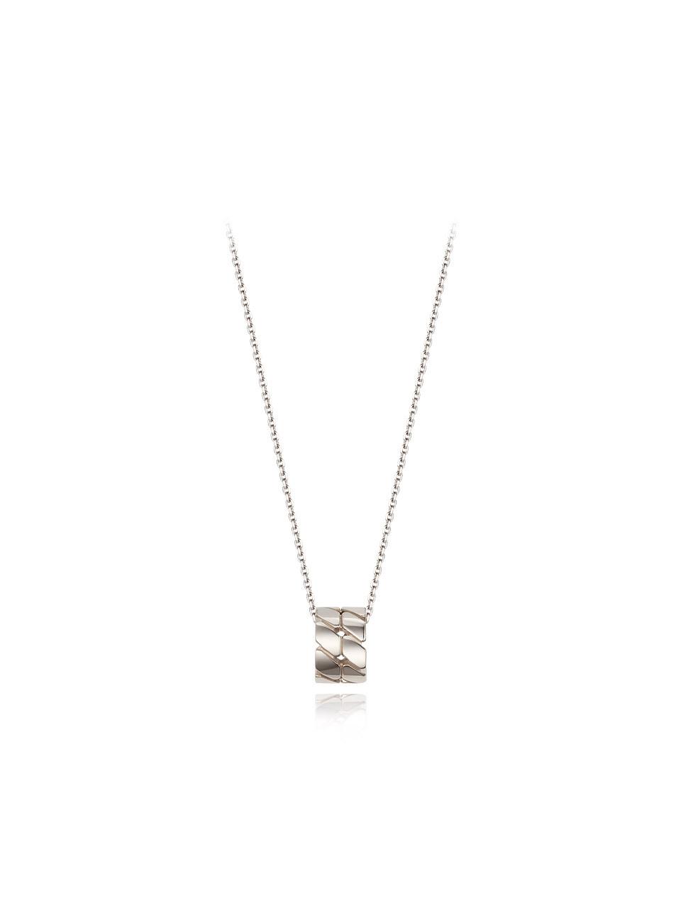 DIDIER DUBOT Sensual Glass Stone O-Ring Necklace (JDSNN3F11XX)