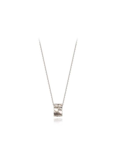 DIDIER DUBOT Sensual Glass Stone O-Ring Necklace (JDSNN3F11XX)