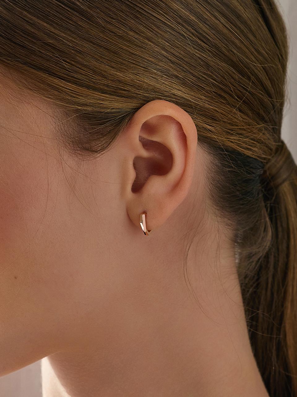 DIDIER DUBOT Sensual Mariage Gold Earrings (JDSER5S02XX)