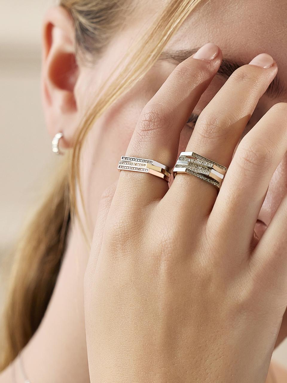 DIDIER DUBOT Sensual Mariage Gold Ring (JDSRN5S204S)