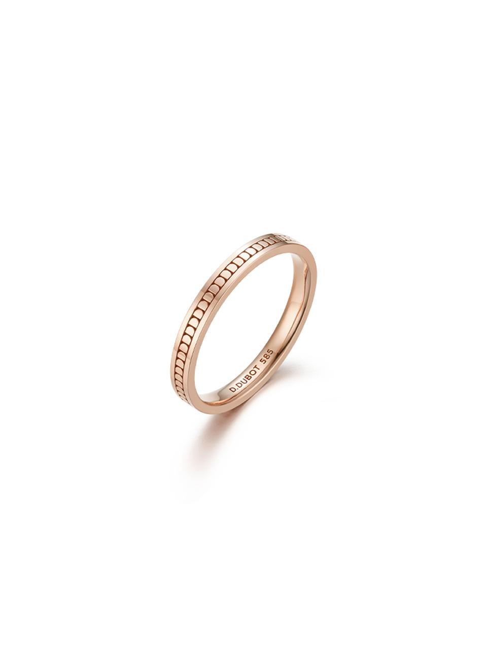 DIDIER DUBOT Sensual Mariage Gold Ring (JDSRR5S44XX)