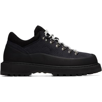 Diemme Diemme Black Cornaro Gomma Leather Boots
