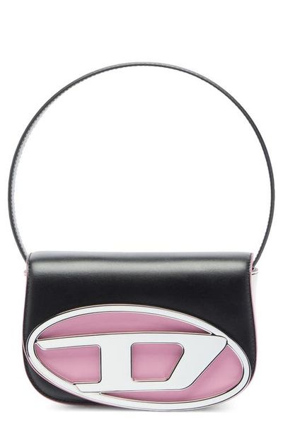 DIESEL® DIESEL® 1DR Logo Leather Shoulder Bag