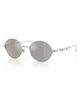 DIESEL® DIESEL® 49mm Small Round Sunglasses - 2
