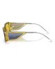 DIESEL® DIESEL® 53mm Rectangular Sunglasses - 3