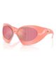 DIESEL® DIESEL® 56mm Mirrored Cat Eye Sunglasses - 2