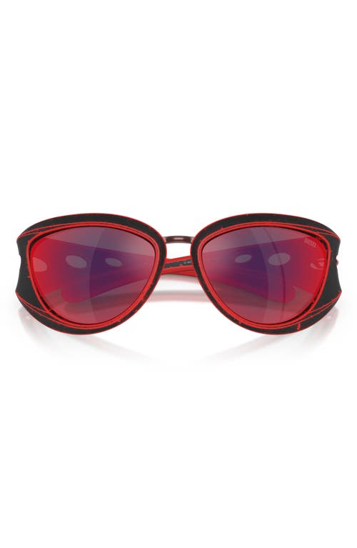DIESEL® DIESEL® 61mm Cat Eye Sunglasses