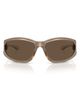 DIESEL® DIESEL® 65mm Oversize Wrap Sunglasses - 1
