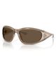 DIESEL® DIESEL® 65mm Oversize Wrap Sunglasses - 2