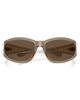 DIESEL® DIESEL® 65mm Oversize Wrap Sunglasses - 5