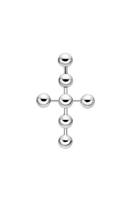 DIESEL® DIESEL® Ball Chain Single Cross Drop Earring