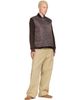 Diesel Diesel Beige Cotton Ripstop Side Buckles Trousers - 4