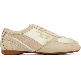 Diesel Diesel Beige D-Mile-Flat Sneakers