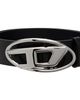 Diesel Diesel Black 3.9cm Leather Belt - 1