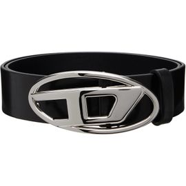 Diesel Diesel Black 3.9cm Leather Belt