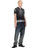 Diesel Diesel Black 4cm Braided Leather Belt - 2