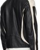 Diesel Diesel Black & Off-White L-Adam Leather Jacket - 3
