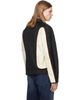 Diesel Diesel Black & Off-White Nylon Color Block & Piping Details Jacket - 3