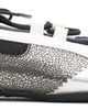 Diesel Diesel Black & Silver D-Mile Lace-Up Ballerina Flats - 1