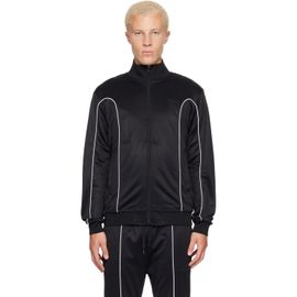 Diesel Diesel Black Contrast Piping Sweater