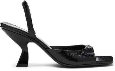 Diesel Diesel Black D-Amber 75 Heeled Sandals