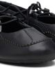 Diesel Diesel Black D-Mile Lace-Up Ballerina Flats - 4