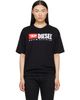 Diesel Diesel Black Diesel Patch Logo T-shirt - 1