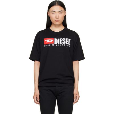Diesel Diesel Black Diesel Patch Logo T-shirt