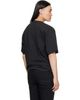 Diesel Diesel Black Distressed Flocked Logo T-shirt - 3