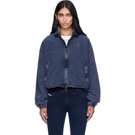 Diesel Diesel Black Faded Bomber Jacket