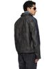 Diesel Diesel Black J-Hole Faux-Leather Jacket - 3