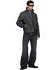 Diesel Diesel Black J-Hole Faux-Leather Jacket - 4