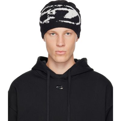 Diesel Diesel Black K-Apitan Beanie