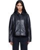 Diesel Diesel Black Leather Coach Jacket - 1