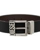 Diesel Diesel Black Leather Reversible Belt - 1
